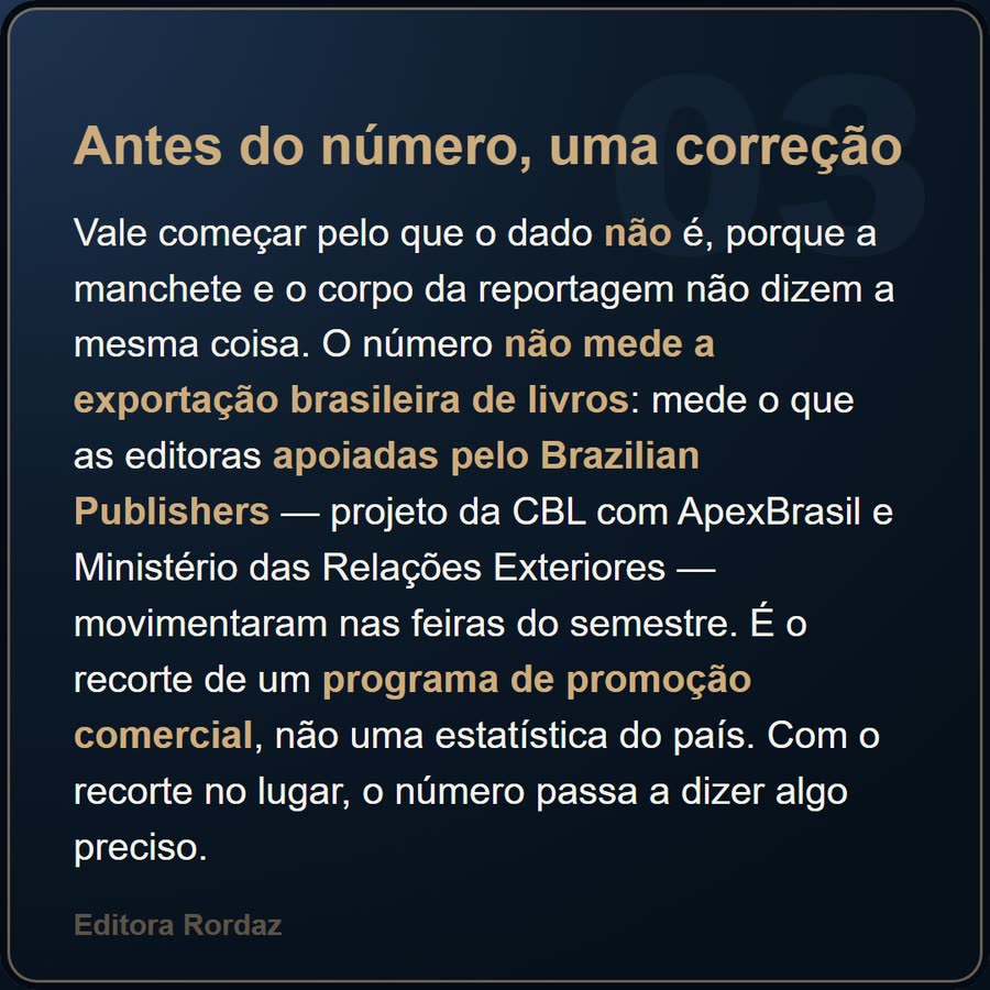 Slide 3 de 6 da edição