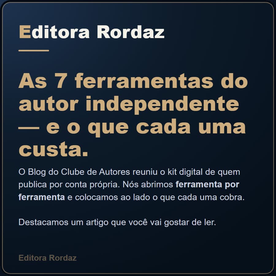 Slide 1 de 10 da edição
