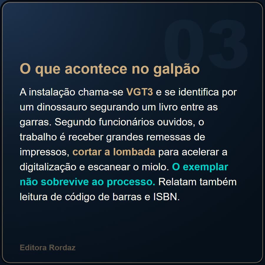 Slide 3 de 6 da edição