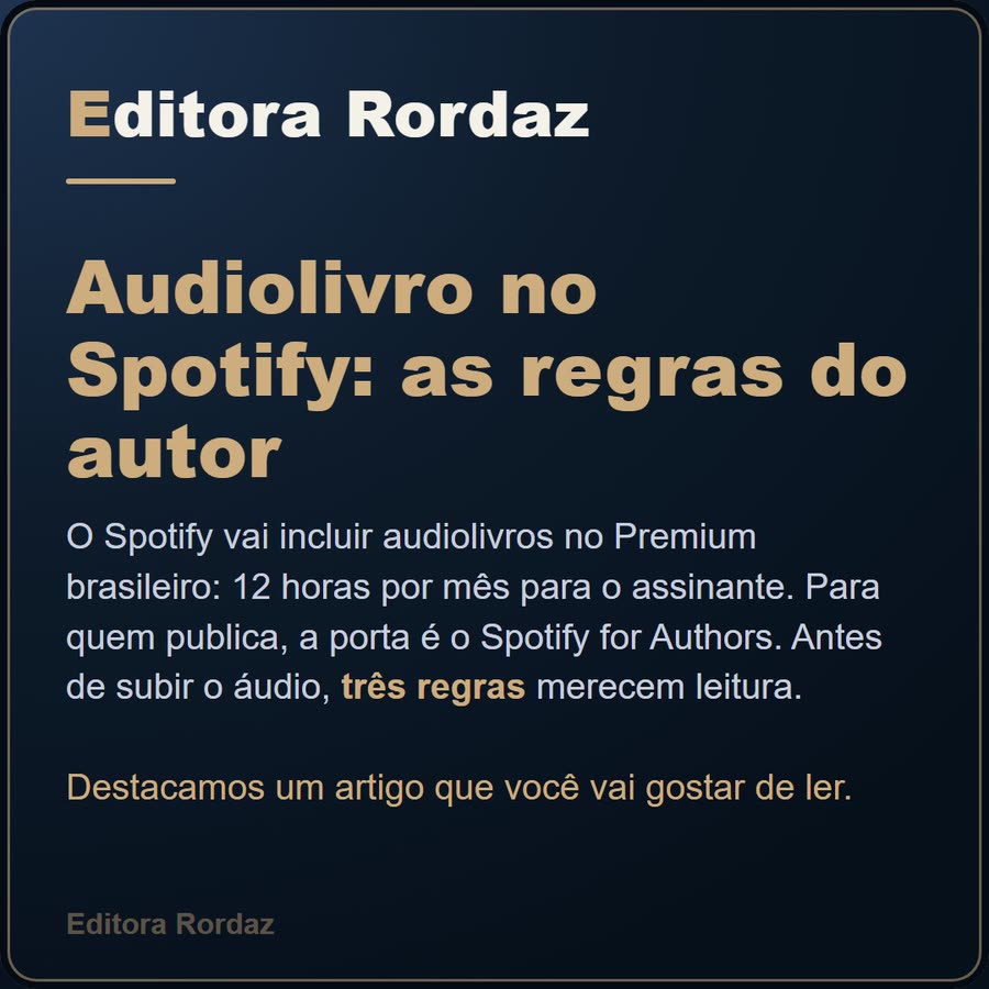 Slide 1 de 6 da edição