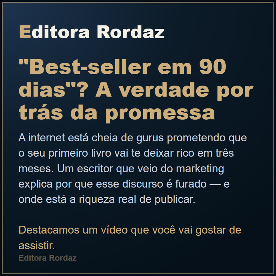Slide 1 de 6 da edição