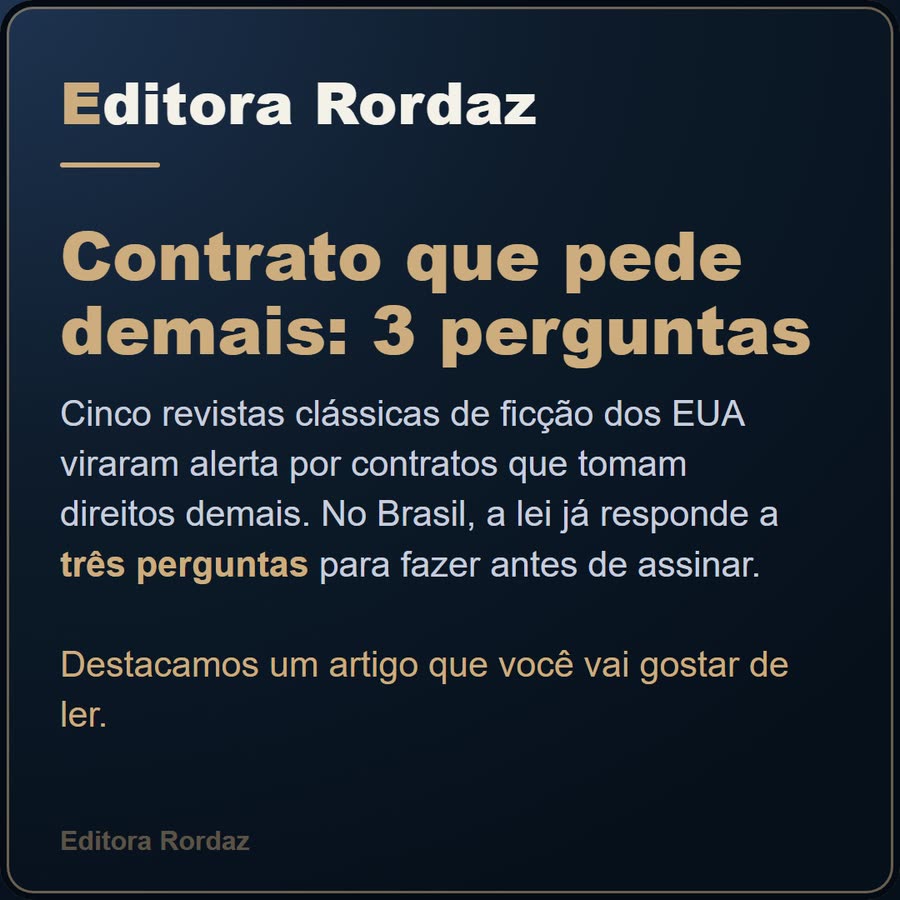 Slide 1 de 6 da edição