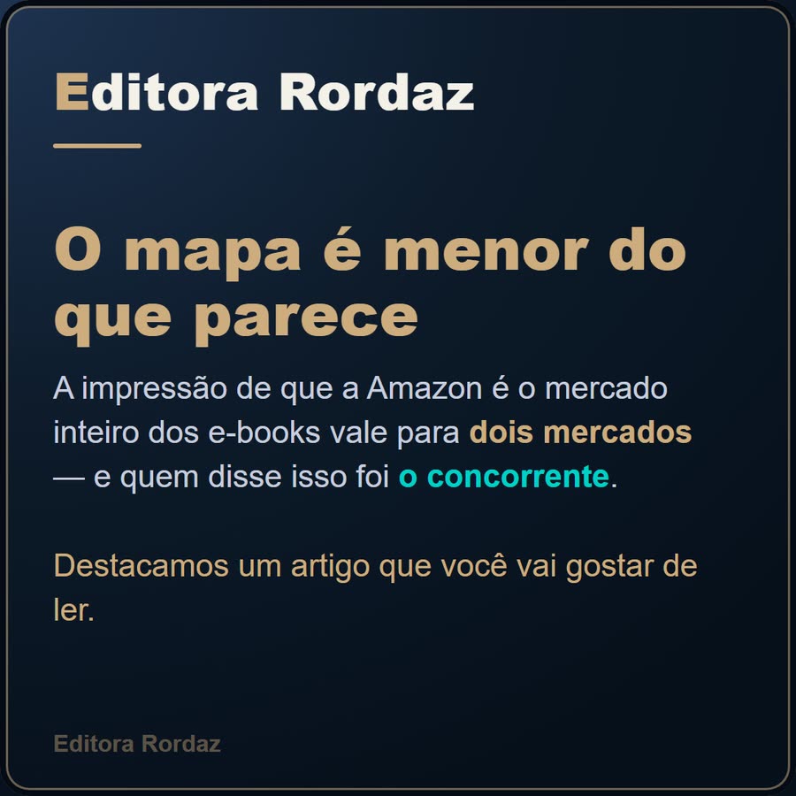Slide 1 de 6 da edição