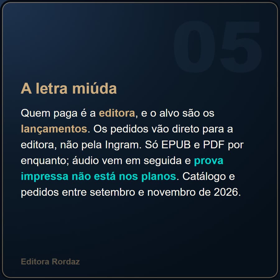 Slide 5 de 6 da edição