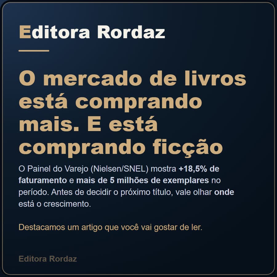 Slide 1 de 6 da edição