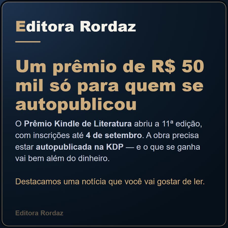 Slide 1 de 6 da edição