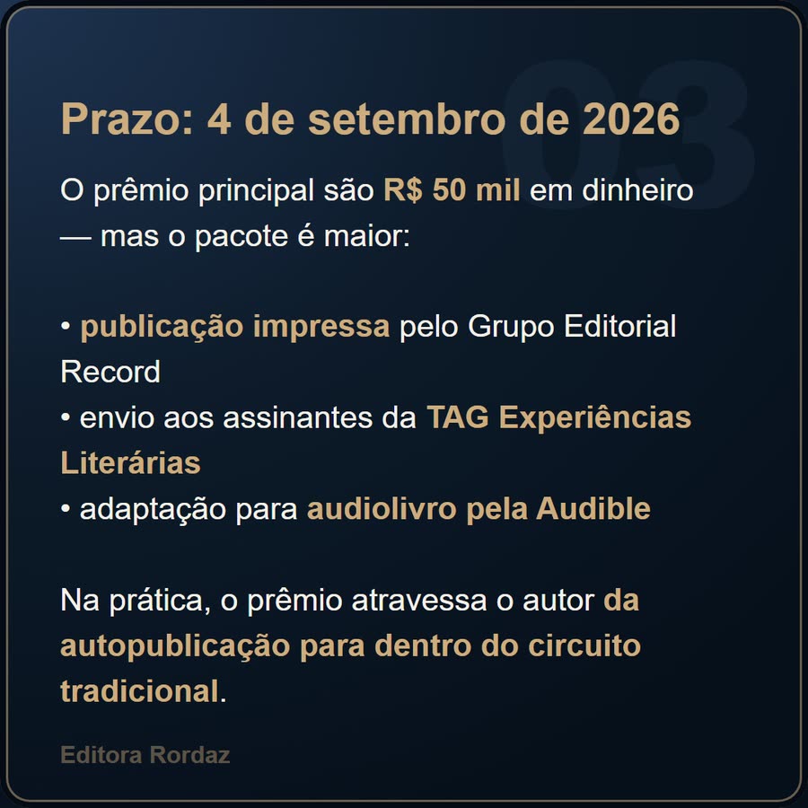 Slide 3 de 6 da edição