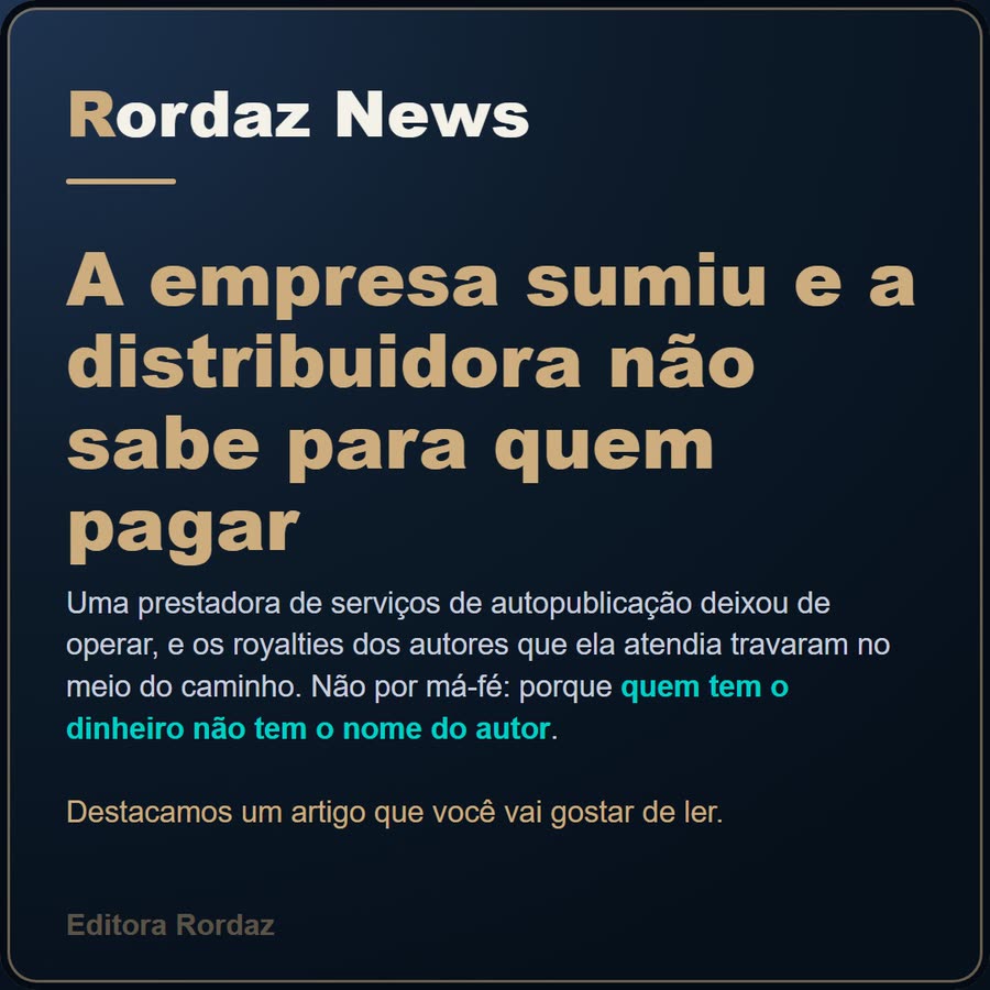 Slide 1 de 6 da edição